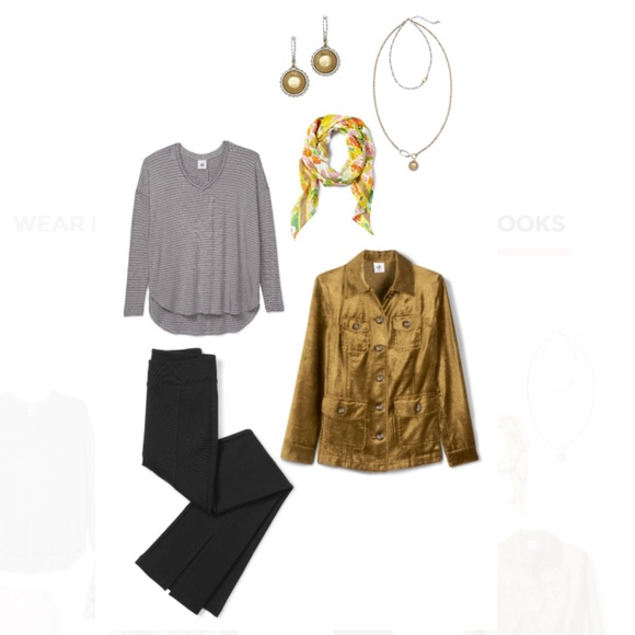 Current Line 2022 Tee #4376 CAbi Large - Picture 7 of 16